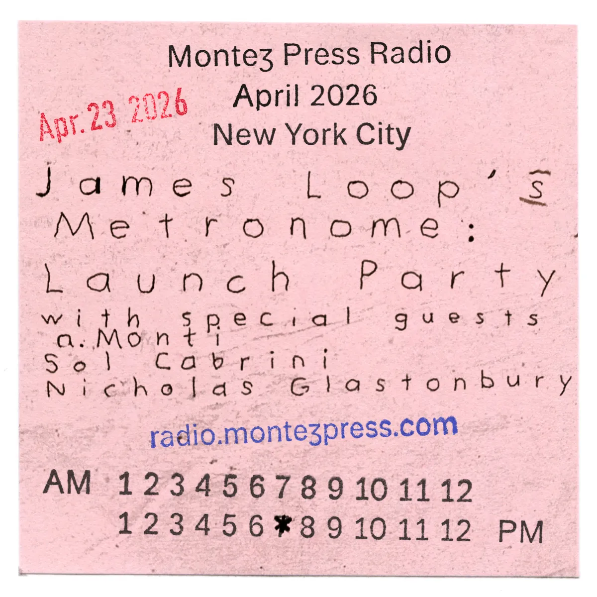 Event poster