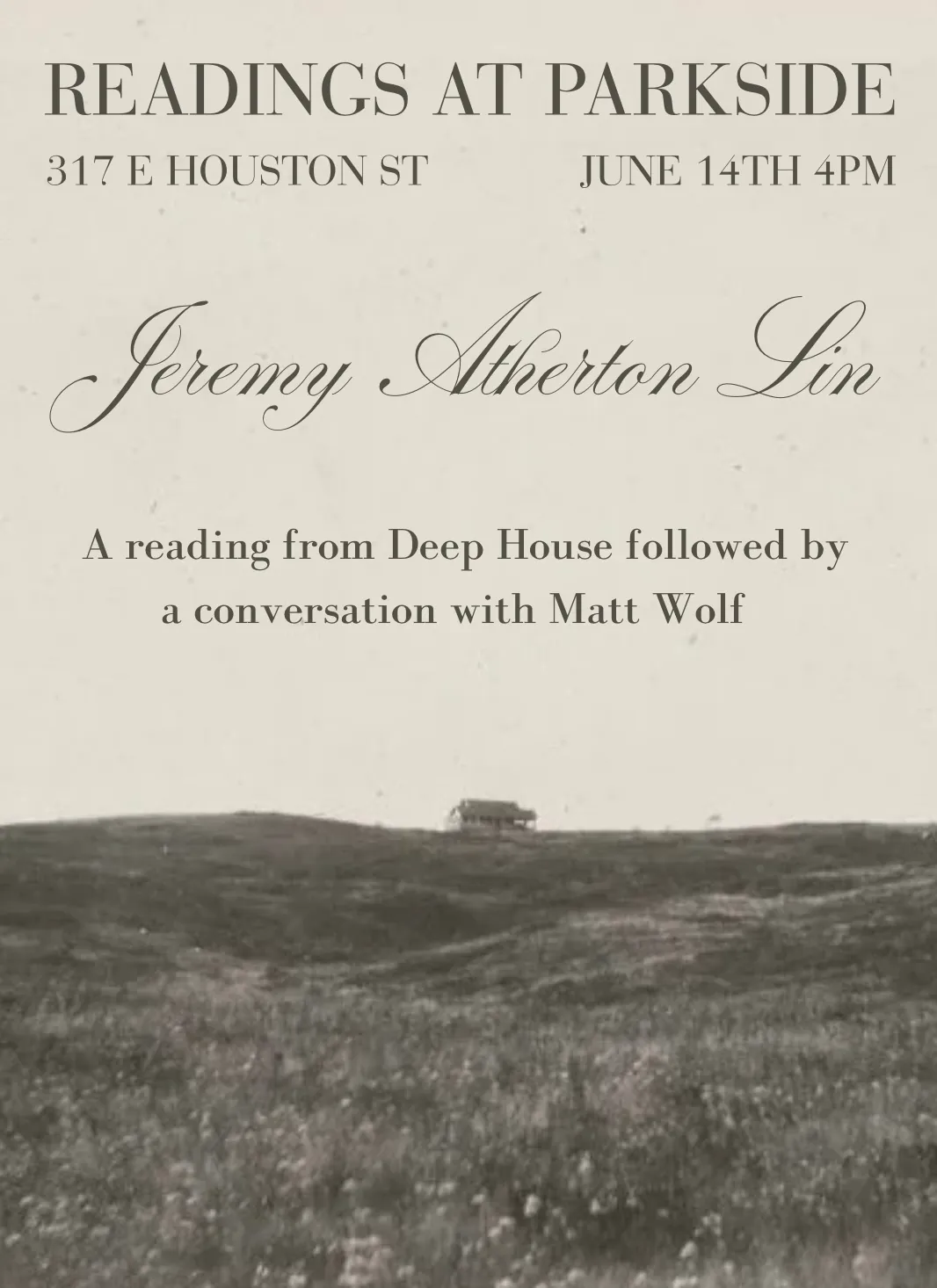 Event poster