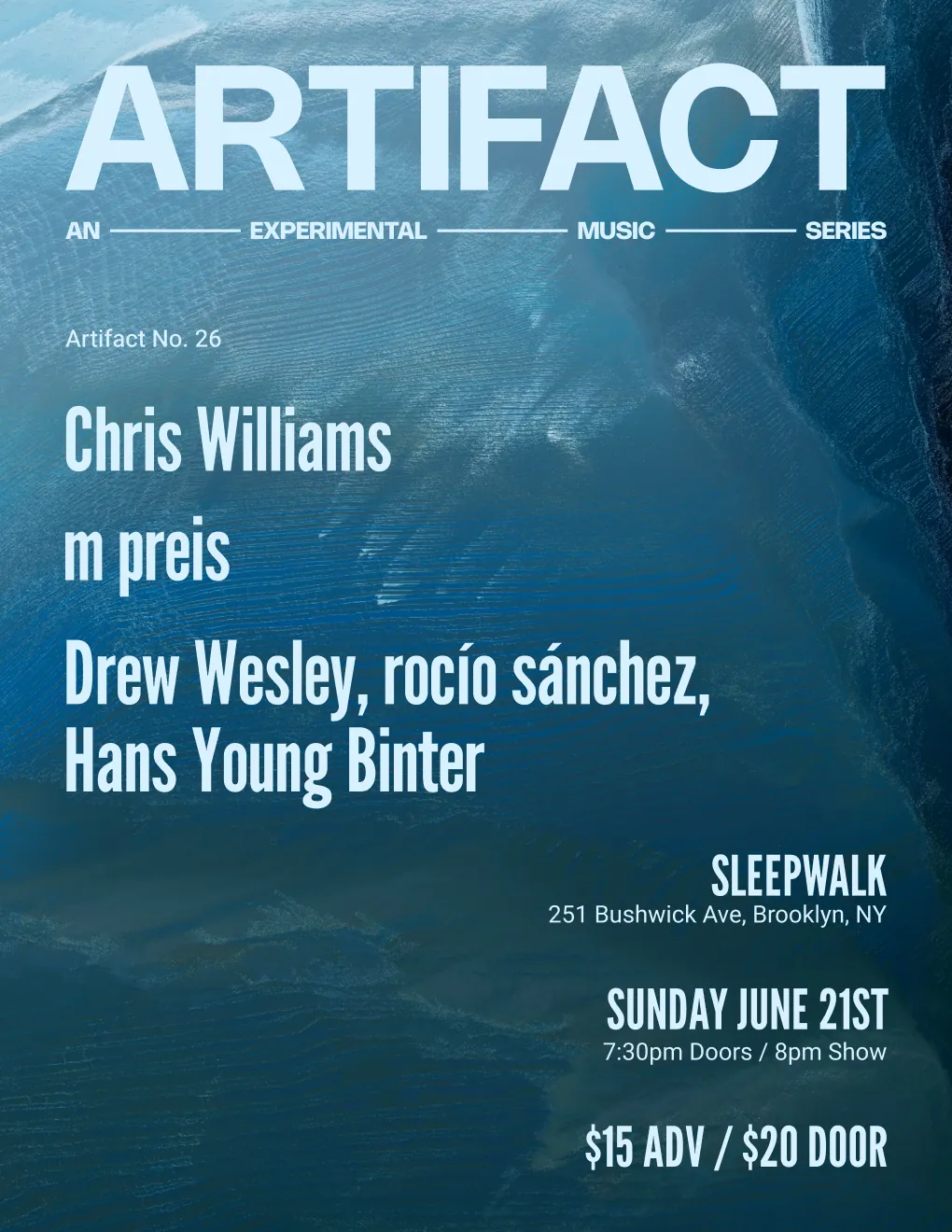 Event poster