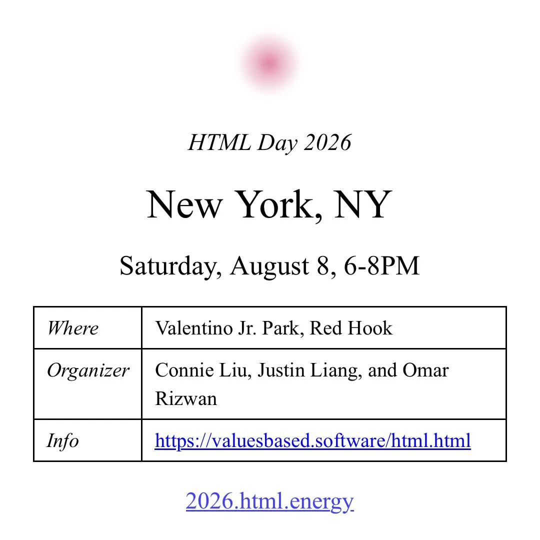 Event poster