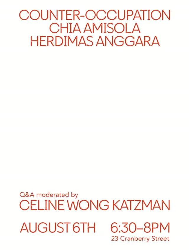 Event poster