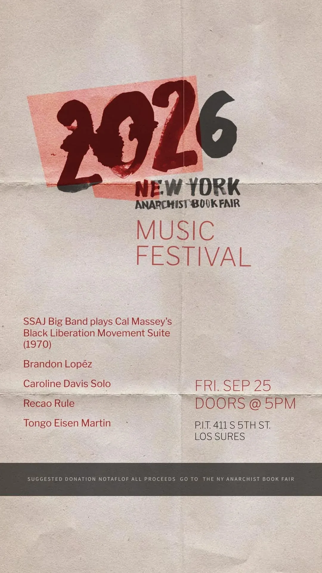 Event poster