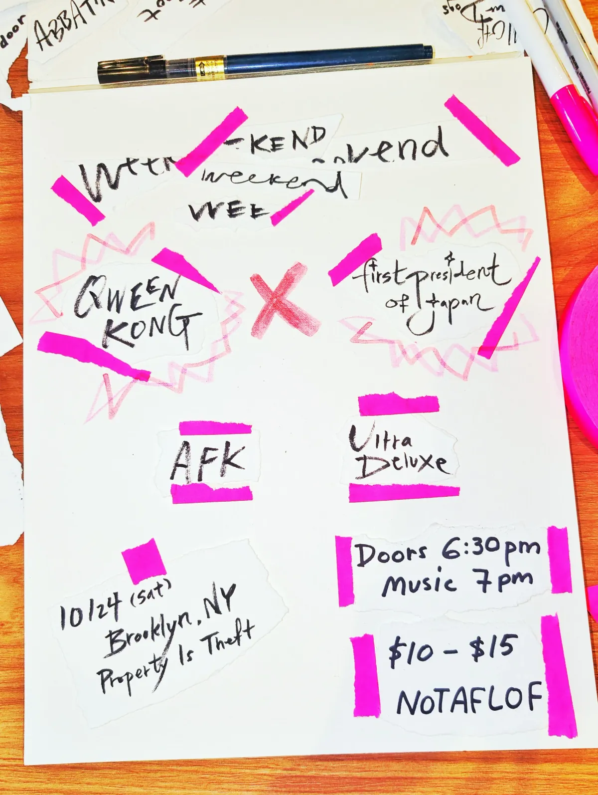 Event poster